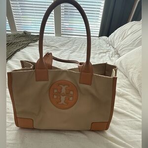 Tory Burch Canvas & Leather Tote – Well-Loved